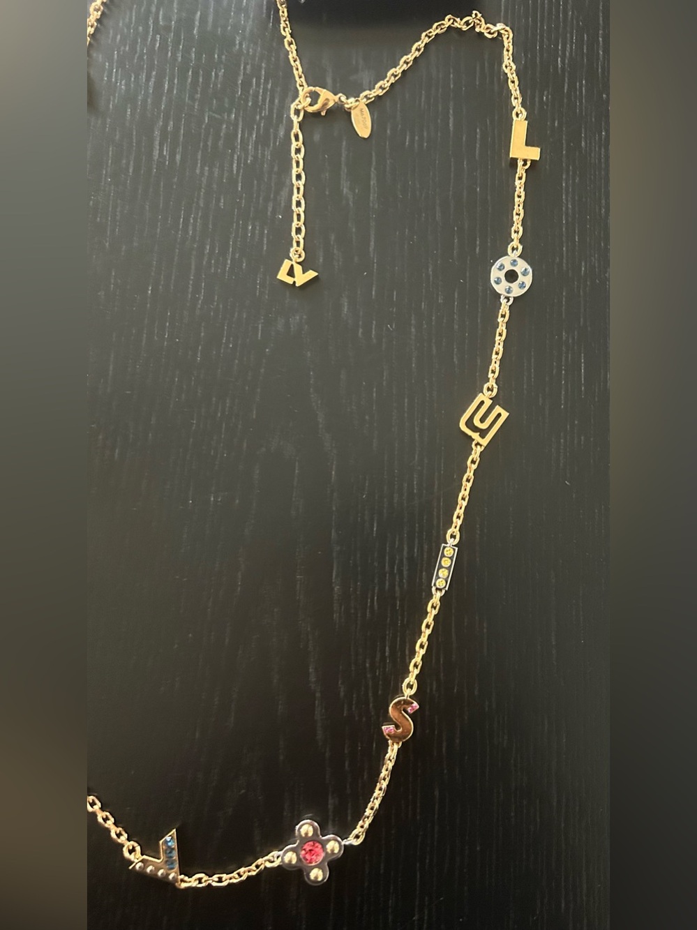 Louis Vuitton Love Letter Necklace - Picture 4 of 6